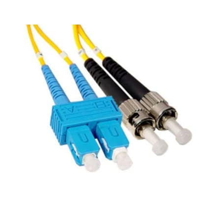 Antaira SC To ST 2 Meter Single-Mode Duplex Cable CBF-SC02ST-SD